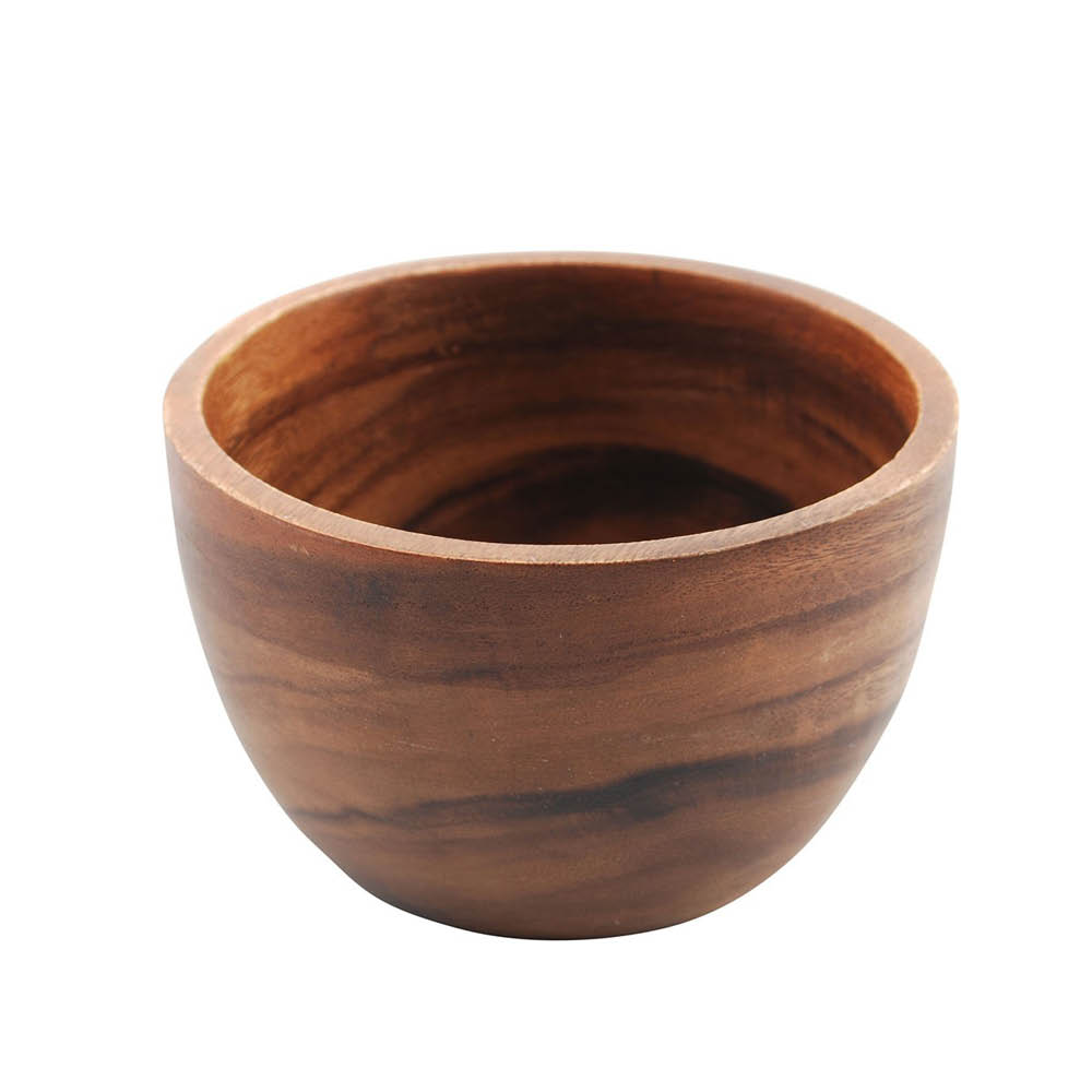 קערה לסלט עץ מלא 15X10 ס”מ