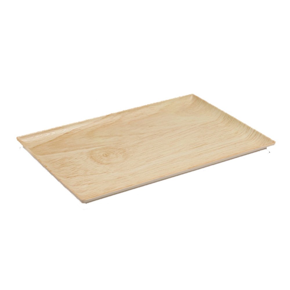 מגש דמוי עץ בהיר 30X20 מלמין