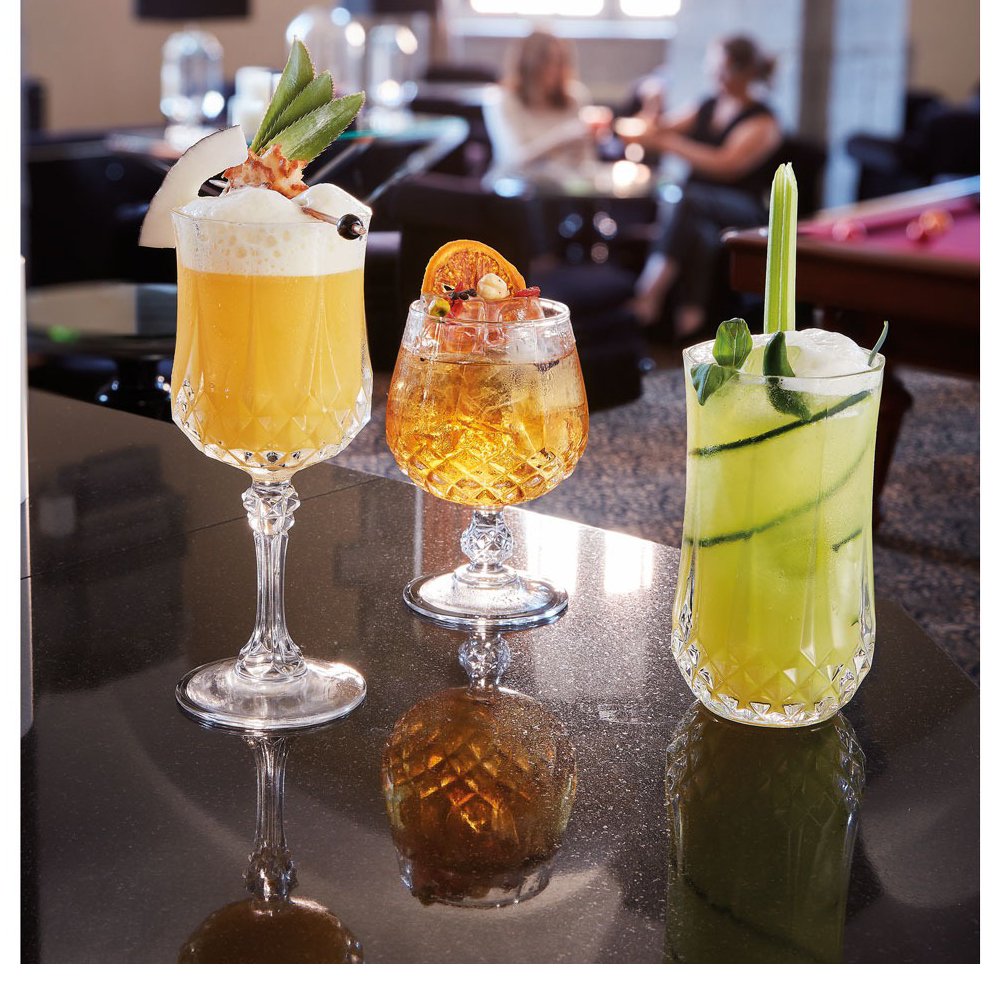 סט 6 כוס קוניאק \ קוקטייל - 320 מ”ל ברנדי דגם ווסט לופ