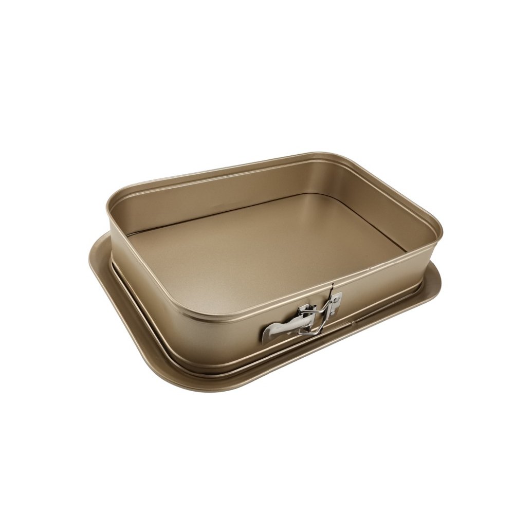 תבנית קפיץ מלבן זהב 35X24X8.5 ס”מ CutterPeeler