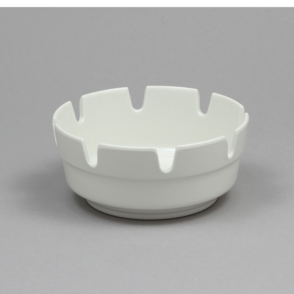 מאפרה 10 ס”מ מלמין לבן