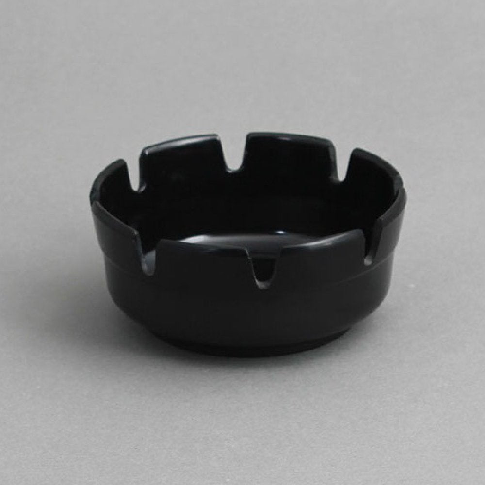 מאפרה 10 ס”מ מלמין שחור