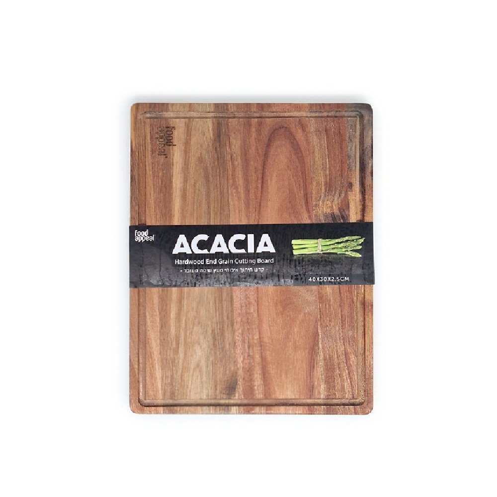 בוצ'ר עץ שיטה מקצועי 3*40*50 ס"מ