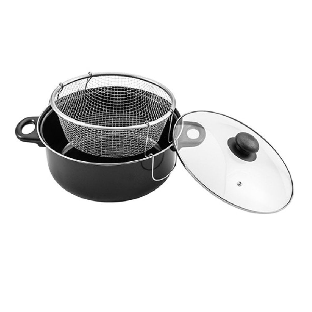 סיר טיגון עם מכסה זכוכית 26 ס”מ