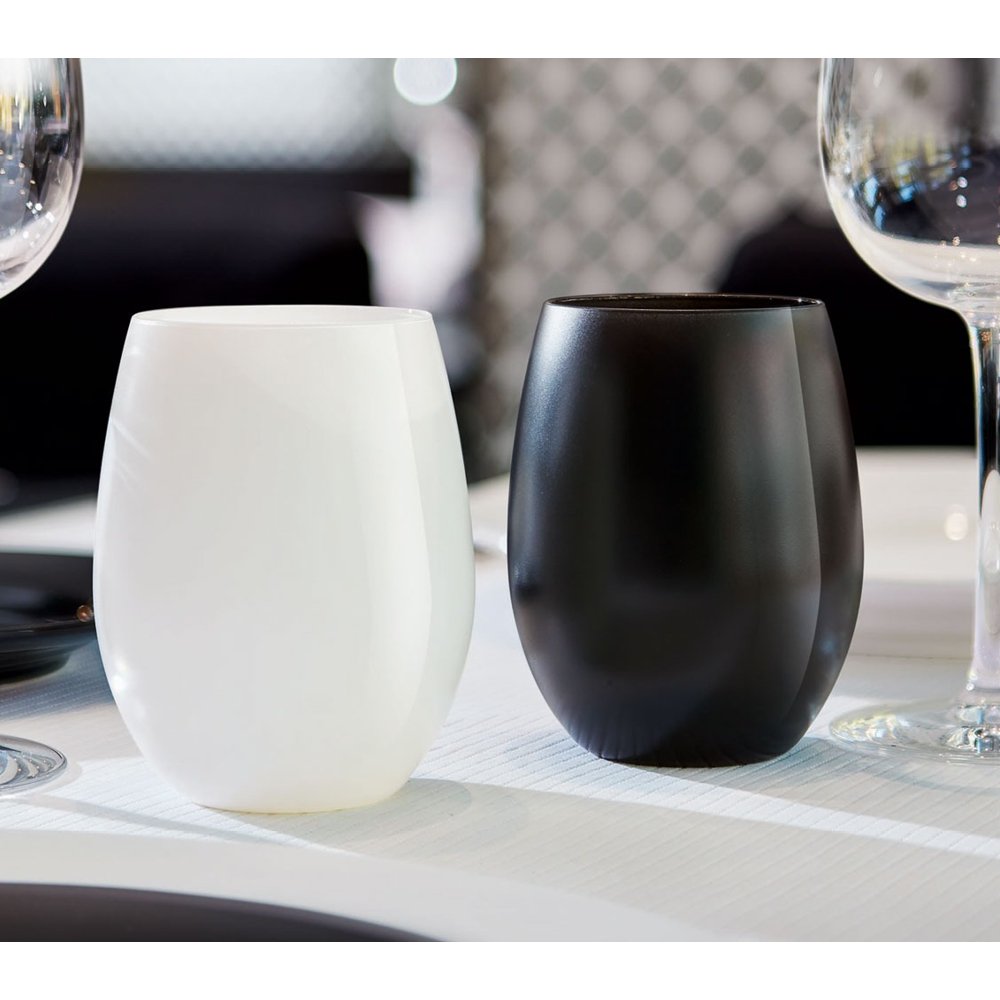 סט 6 כוס פרימרי 36 ס”ל HB שחור מט