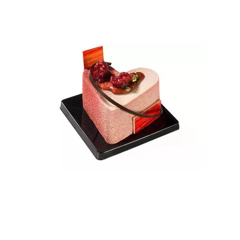 תבנית סיליקון לבבות 8 שקעים Silikomart