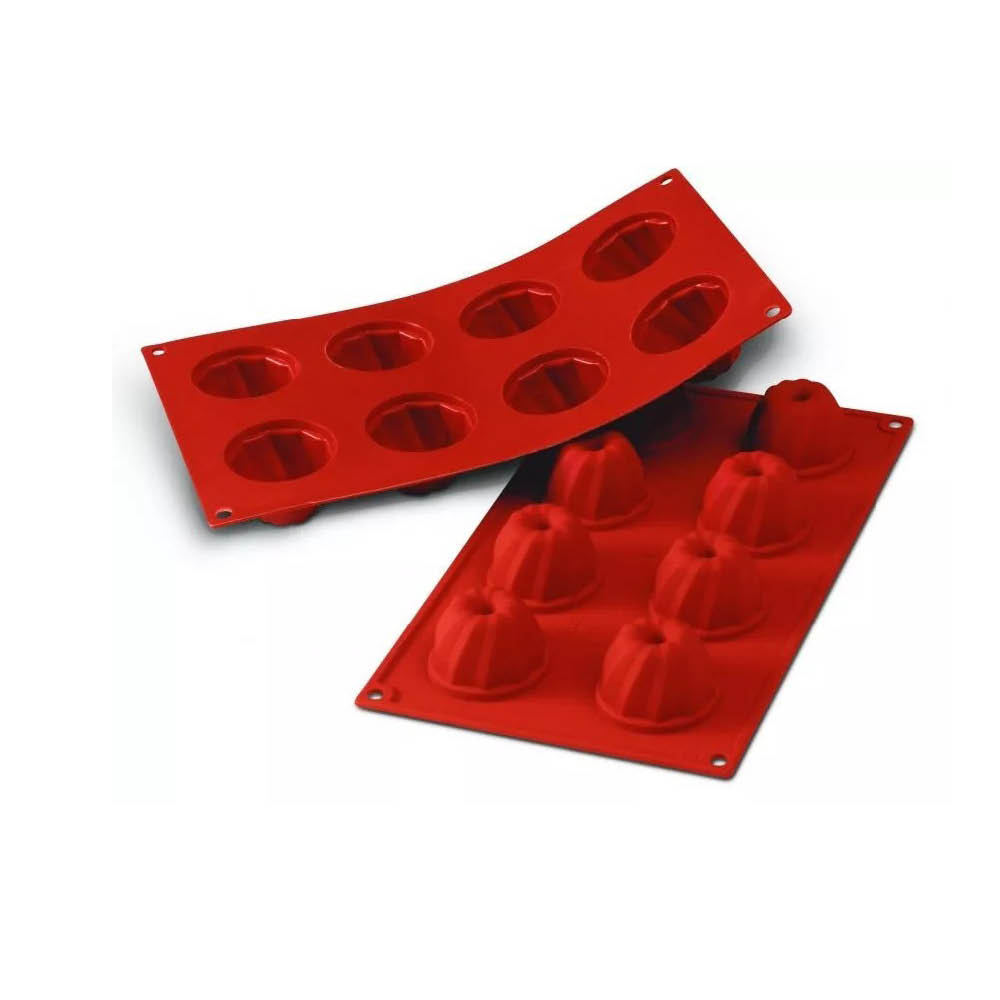 תבנית סיליקון קוגלהוף 8 שקעים Silikomart