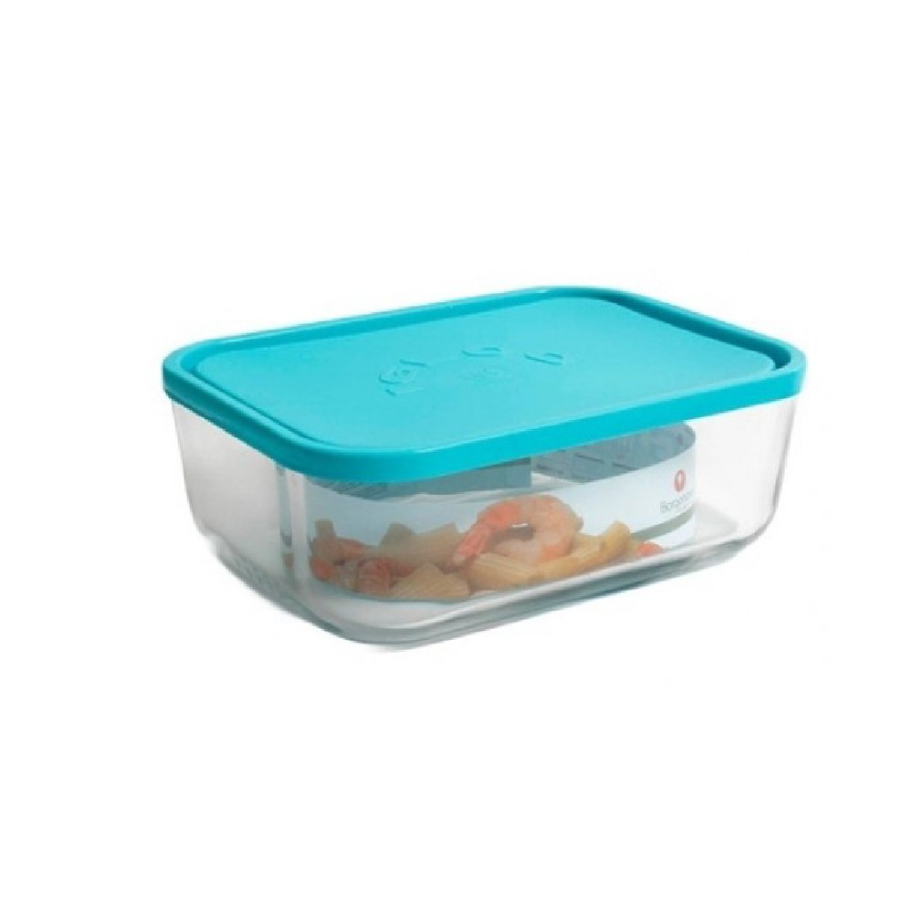 קופסאת אחסון מרובעת זכוכית איגלו 22 ס"מ