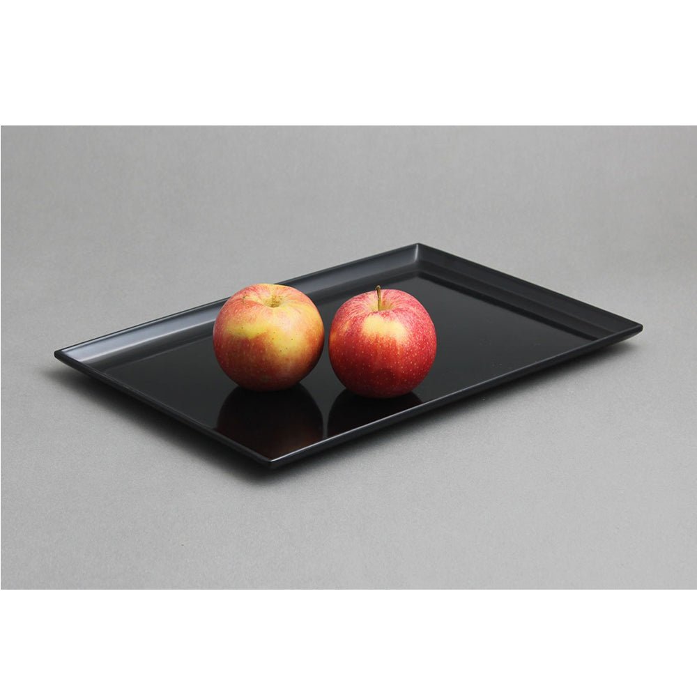 מגש לולבי 22X30 מלמין שחור