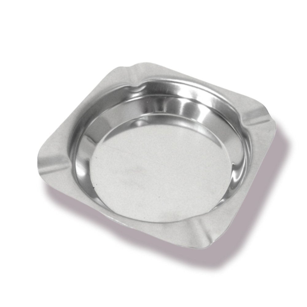 מאפרה מרובעת נירוסטה