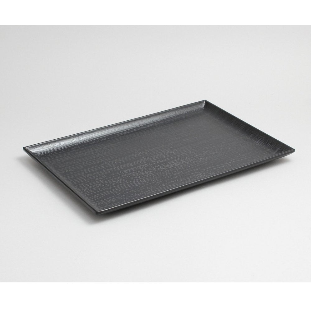 מגש דמוי עץ שחור 40X30 מלמין