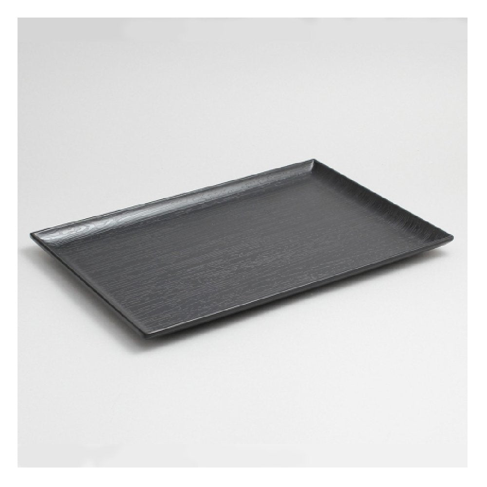 מגש דמוי עץ שחור 40X30 מלמין