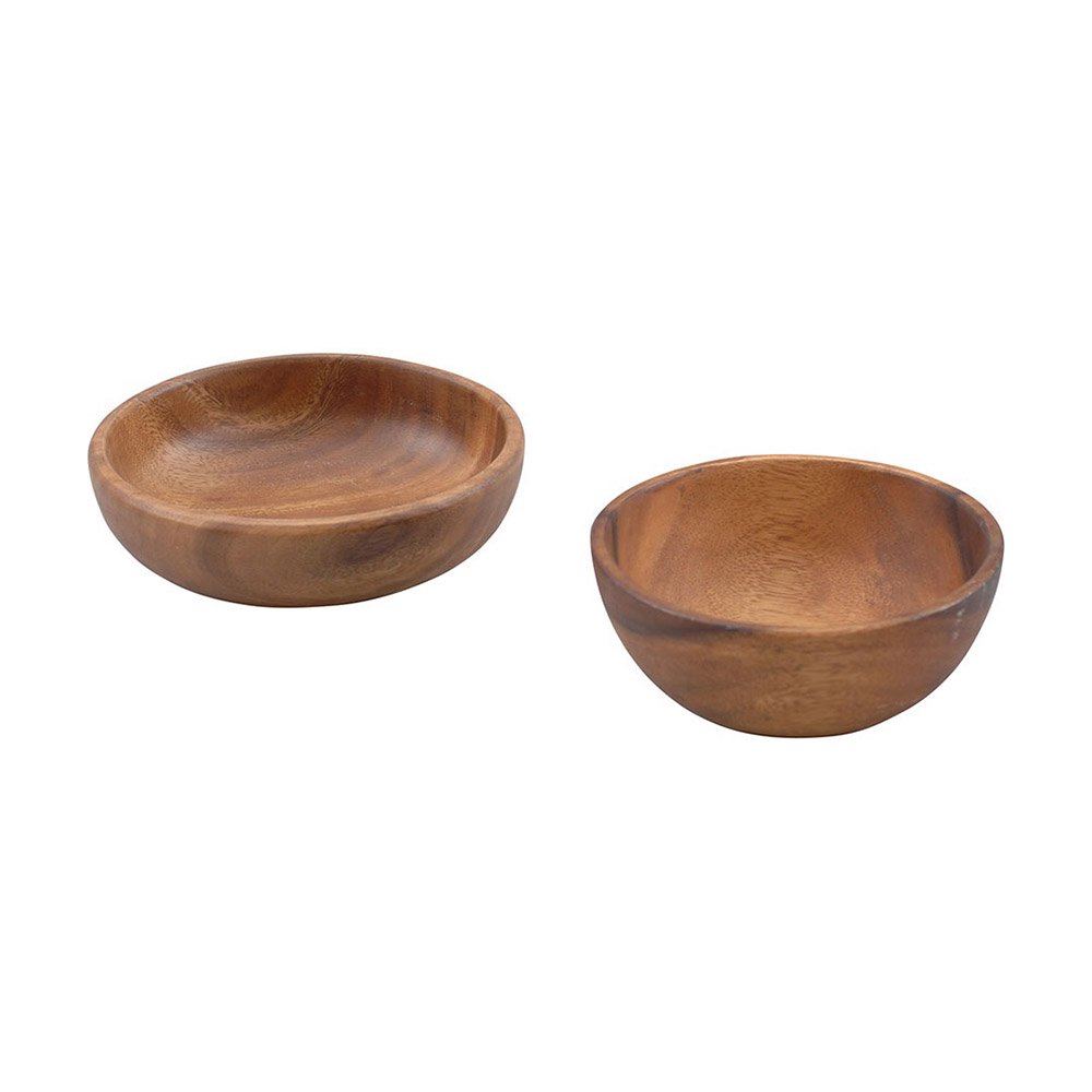 קערה לסלט עץ מלא 15X6 ס”מ