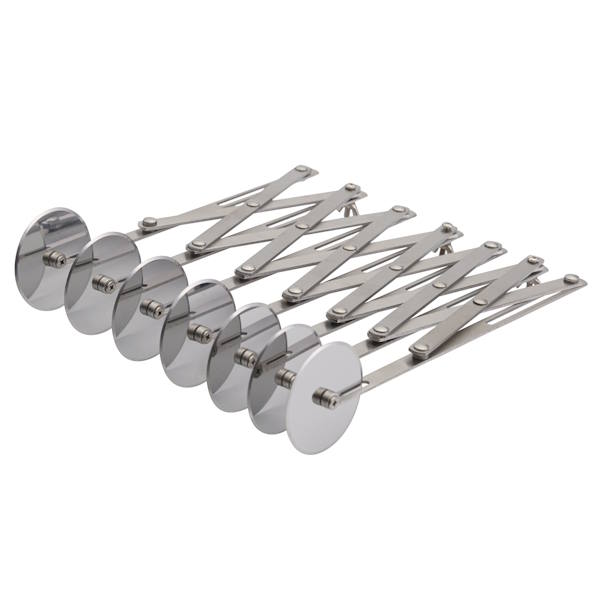 חותך רצועות מתכוונן הרמוניקה 7 גלגלים CutterPeeler