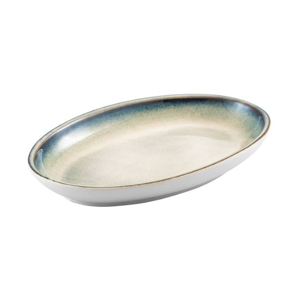 פלטה אובלית עמוקה פורצלן דגם שירז טורקיז 30 ס"מ Jaguar