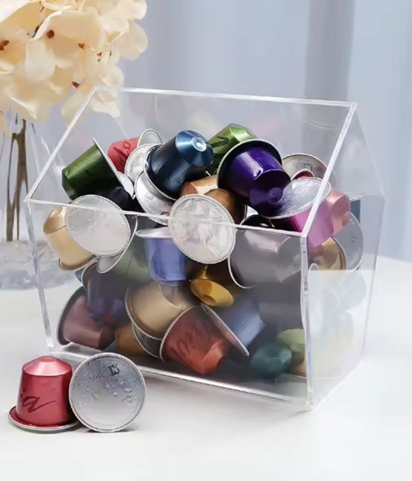 מעמד לקפסולות אקרילי - 15X9X14 ס"מ דגם NOAM