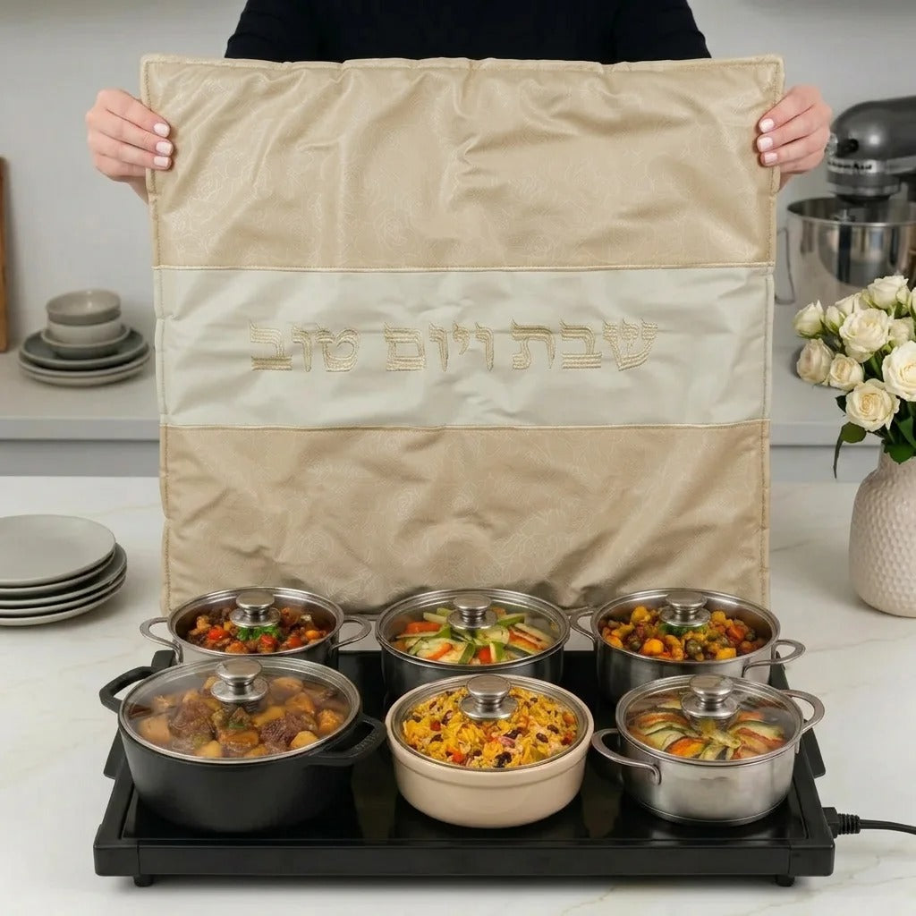 מפה לכיסוי פלטה - מהודר מעכב בערה 70X80 ס"מ
