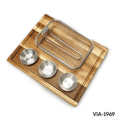 קרש עץ להגשה דגם ריף VIA-1969