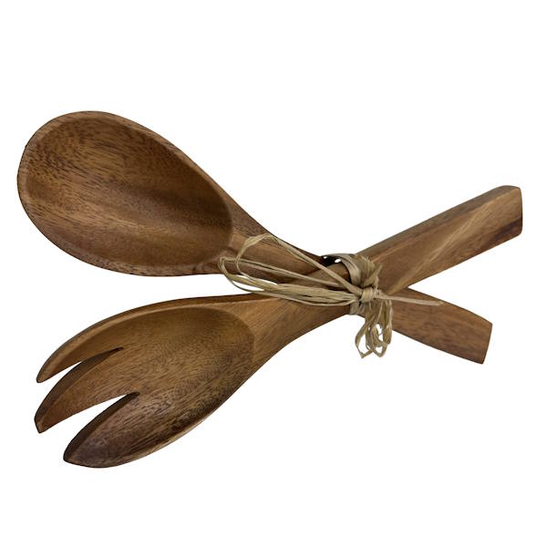 סט כפות עץ להגשה CutterPeeler