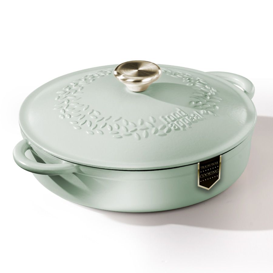 סוטאז' יציקת ברזל 29 ס"מ 3.7 ליטר HERITAGE מרווה