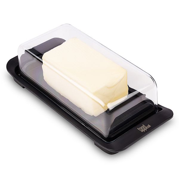 כלי לחמאה שחור מבית Food appeal