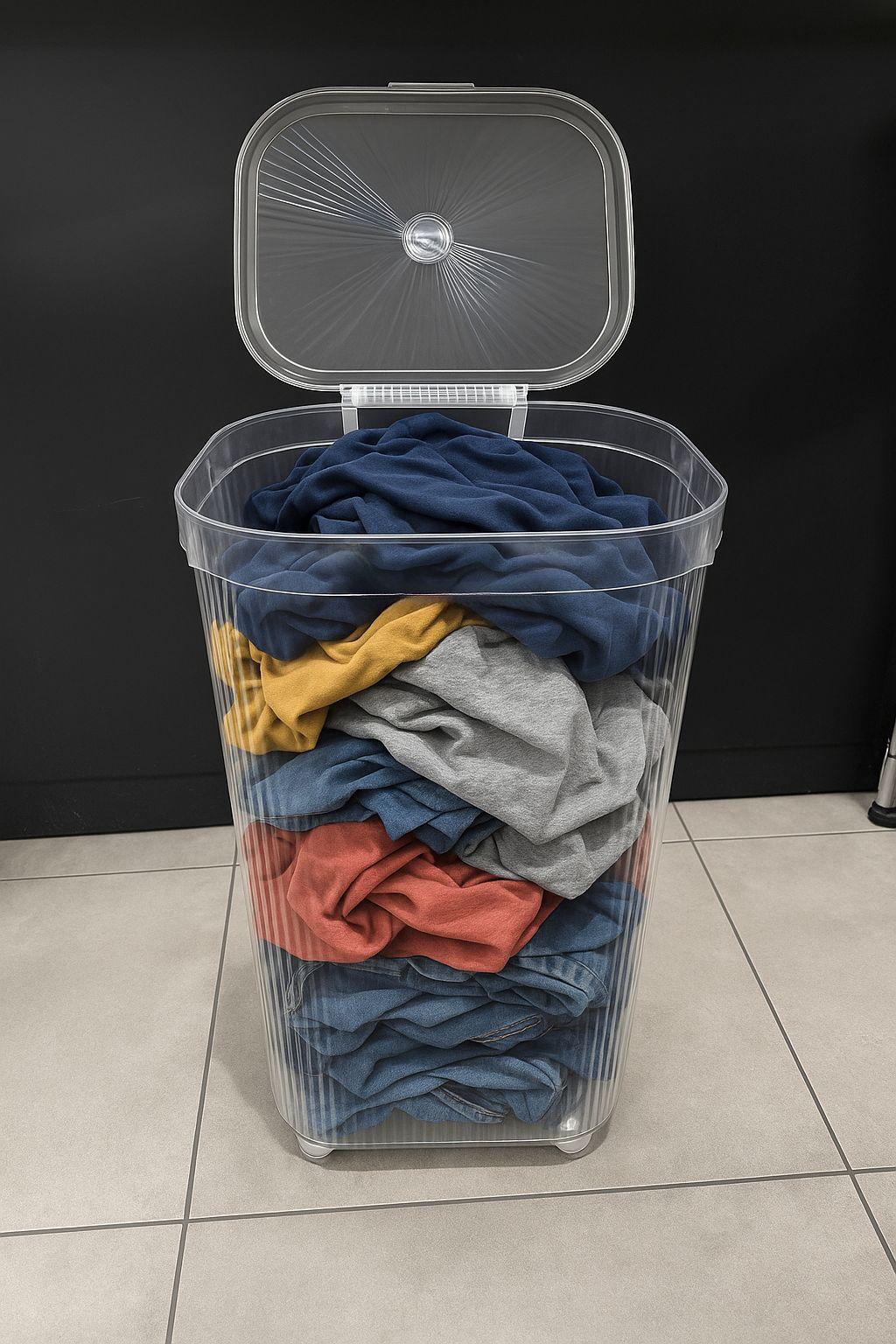 סל כביסה אקרילי 90 ליטר