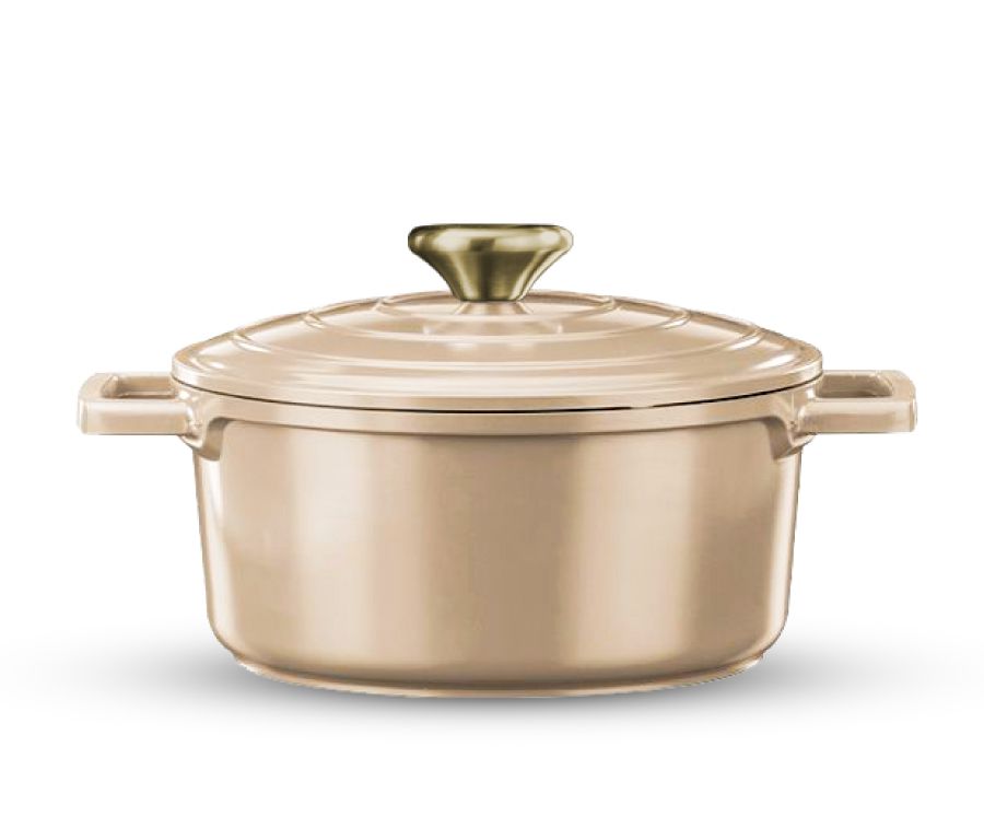 סיר קדירה 28 ס"מ, 7 ליטר ORIENT קרם