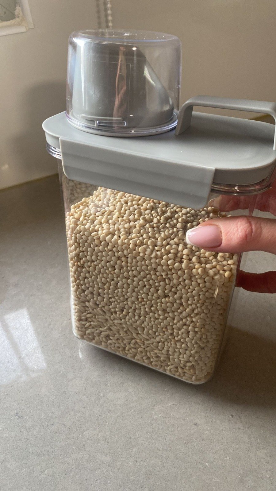 מיכל אחסון לסדר וארגון - 1100 מ"ל קטן