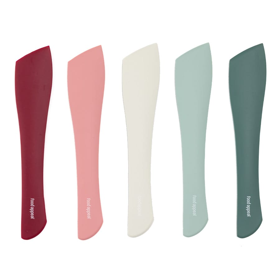 לקקן \ מרית דו צדדי סיליקון 29.5 ס"מ מעורב צבעים Bake Joy