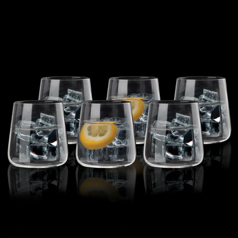 סט 6 כוסות שתיה זכוכית 440 מ"ל CELEBRATION