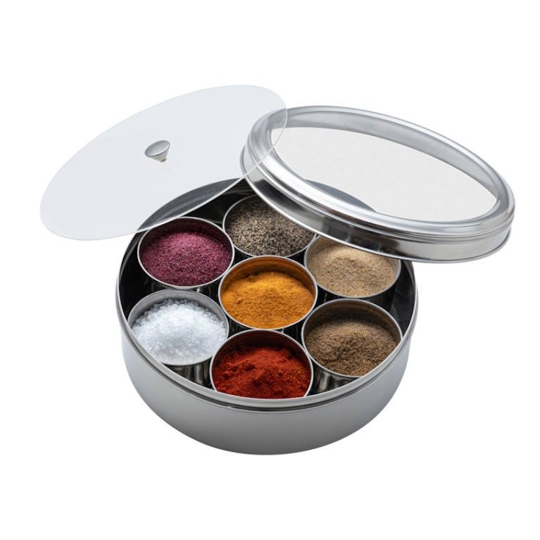 סט לתבלינים נירוסטה מסאלה 22.5X9 ס"מ CutterPeeler