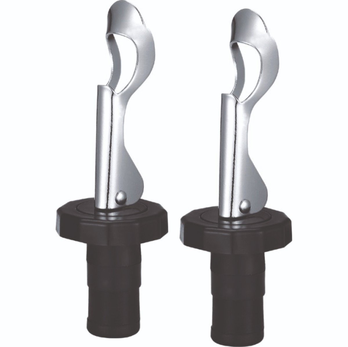 סט 2 פקקים לבקבוק יין SIGNATURE