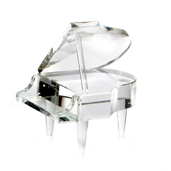 קישוט פסנתר קריסטל 12.5X10 גובה 14 ס”מ