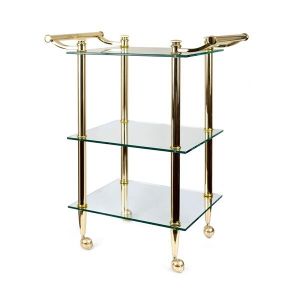 עגלת ספא - shiny gold 3 קומות 38*48