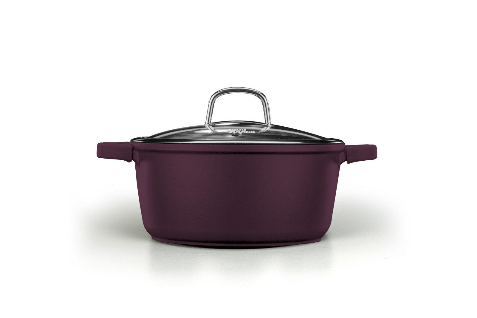 סיר 20 ס"מ - 2 ל' MARBLE CLASS צבע בורדו