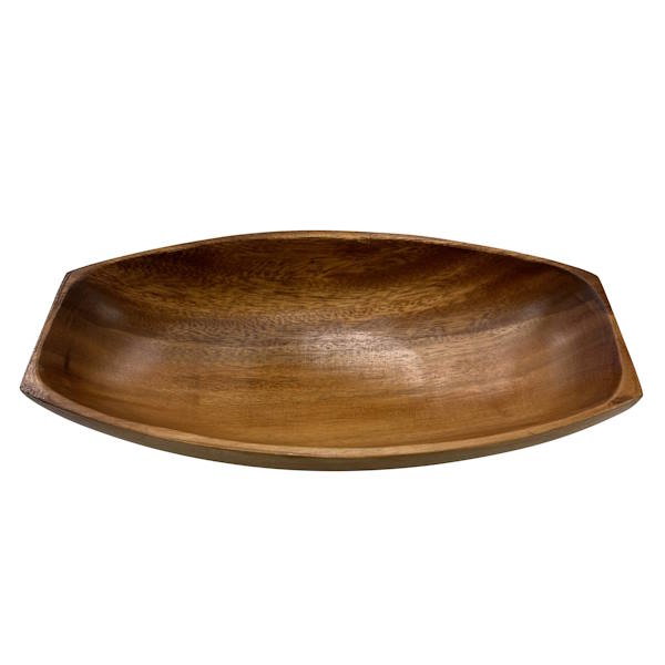 קערת עץ מלבנית 30X15 להגשה CutterPeeler