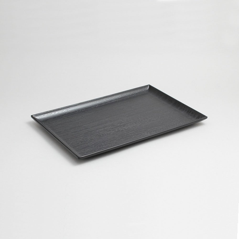 מגש דמוי עץ שחור 30X20 מלמין