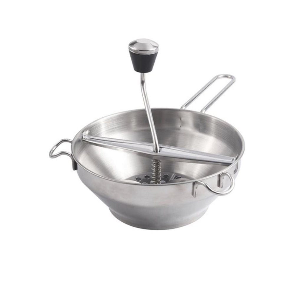 מטחנת ירקות מולין נירוסטה + 3 דיסקים 19.2*32.5*8 ס"מ