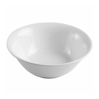 קערה עמוקה למרק  סלט פורצלן לבן 20.5 ס"מ Jaguar