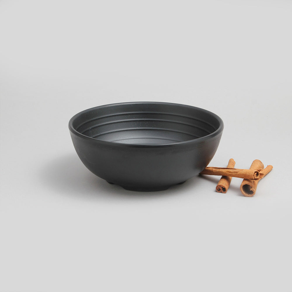 קערה זן וינד 15.2X5.8 ס”מ מלמין שחור