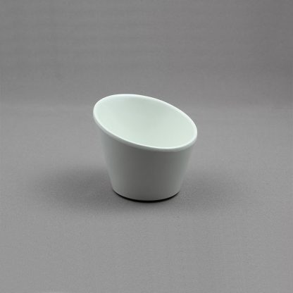 בול משופע לסלט  ציפס  פיצוחים נמי 9.7 ס”מ מלמין לבן