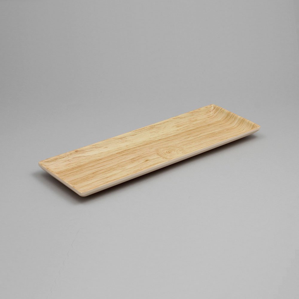 מגש דמוי עץ בהיר 30X10 מלמין