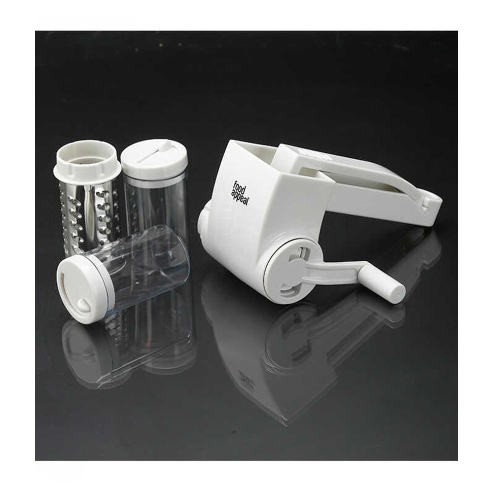 מטחנה ידנית לטחינת גבינות קשות , שוקולד וירקות מבית Food appeal