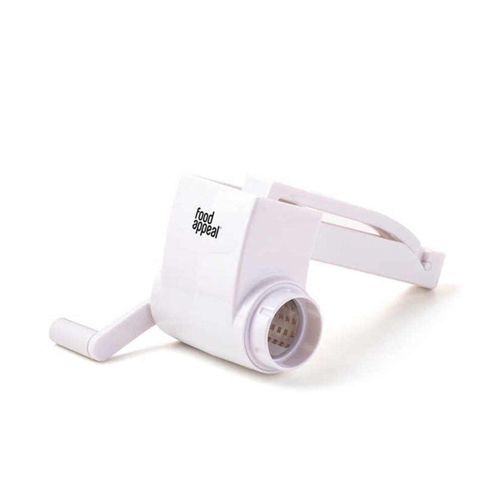 מטחנה ידנית לטחינת גבינות קשות , שוקולד וירקות מבית Food appeal