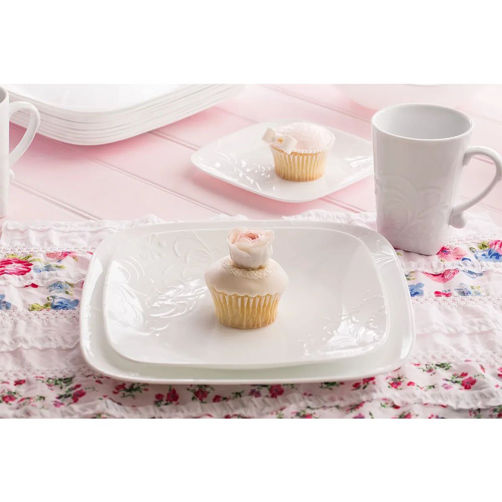 צלחת מנה ראשונה 23 ס"מ, Cherish מבית קורנינג CORELLE