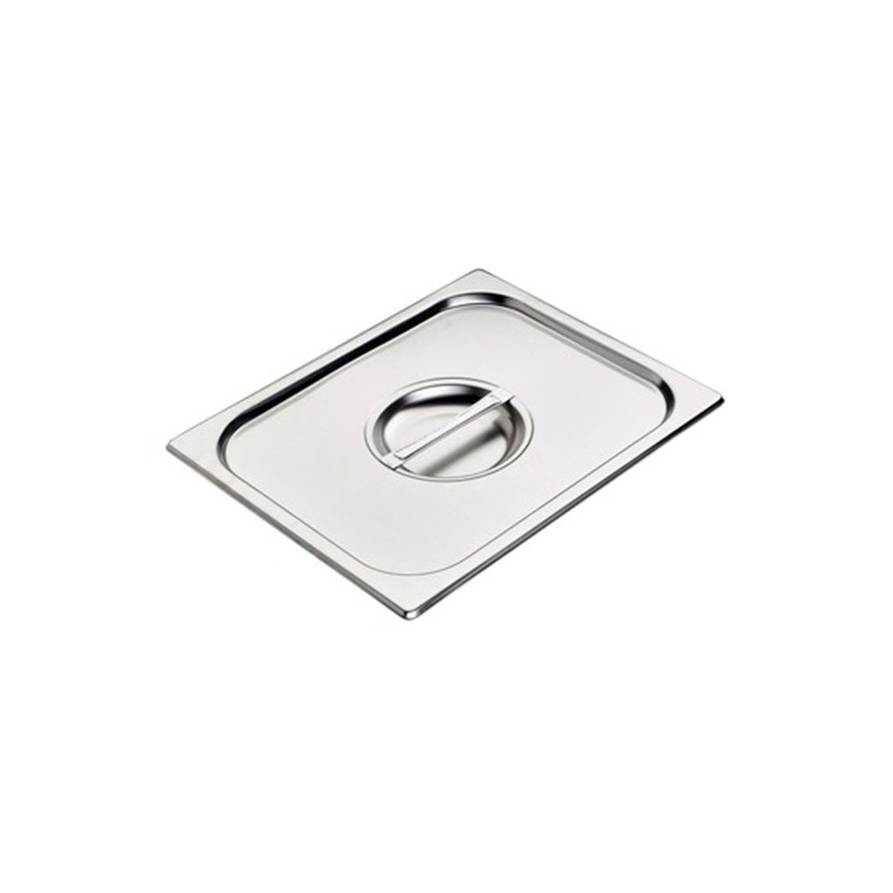 מכסה גסטרונום 1/2 נירוסטה 32.5/26.5 ס"מ