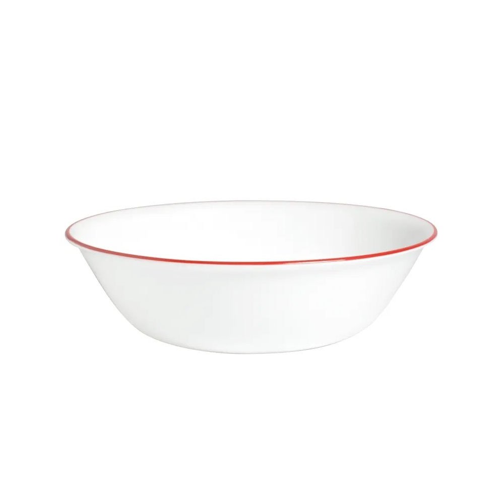 קערת סלט 1 ל', פס אדום CORELLE קורנינג