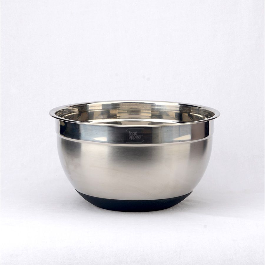 קערת ערבול נירוסטה תחתית סיליקון 20 ס"מ 2 ליטר SIGNATURE