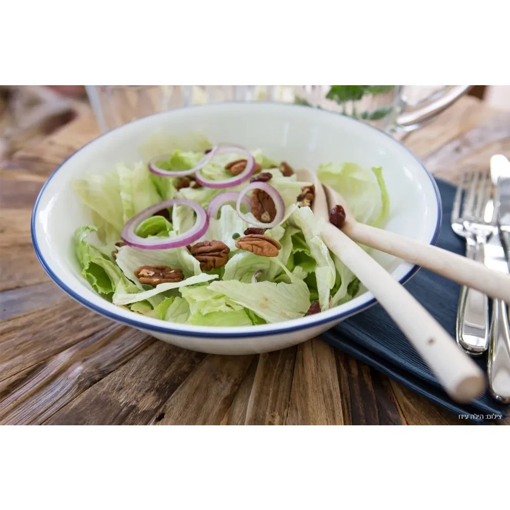 קערת סלט 2 ל', פס כחול CORELLE קורנינג