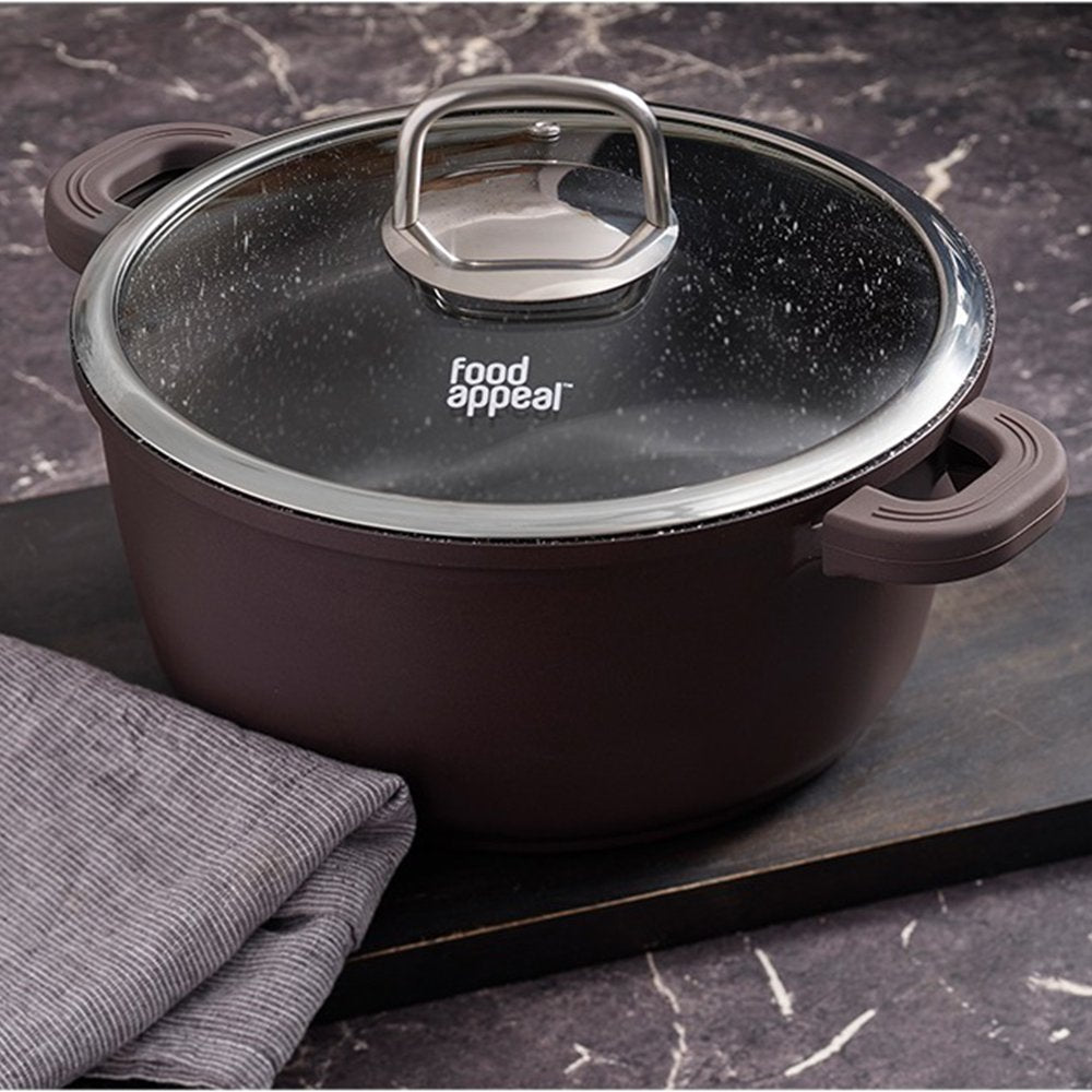 מכסה זכוכית אוניברסלי עם פתח שחרור אדים 20 ס"מ